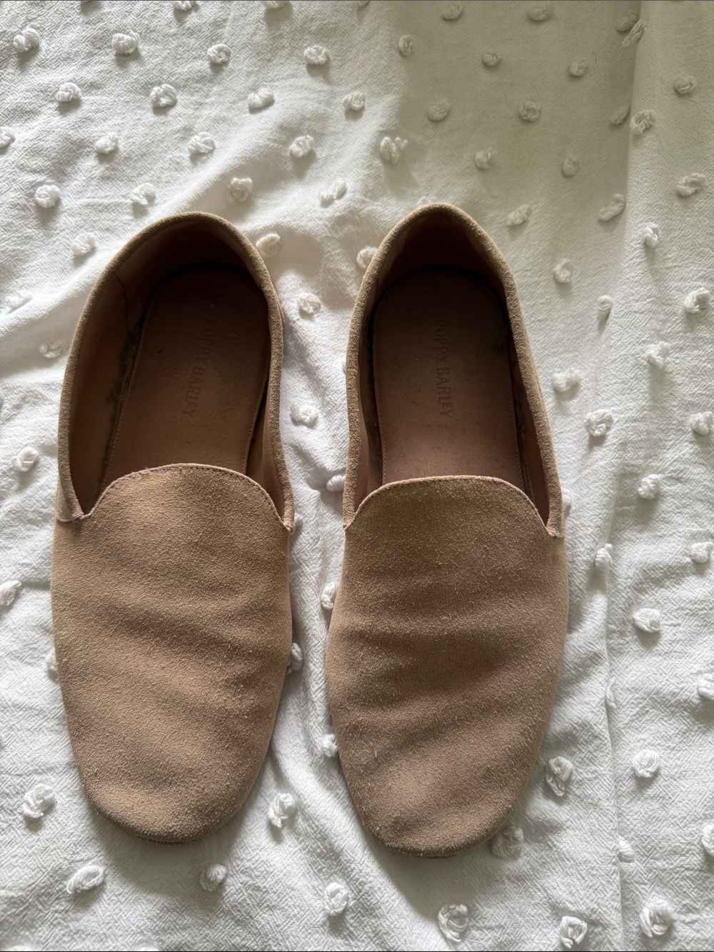 Women’s Poppy Barley Suede Slip-On Loafers in Blush